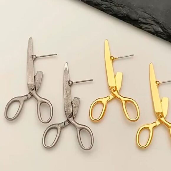 Metallic Scissors Gothic Vintage - Picture 4 of 5